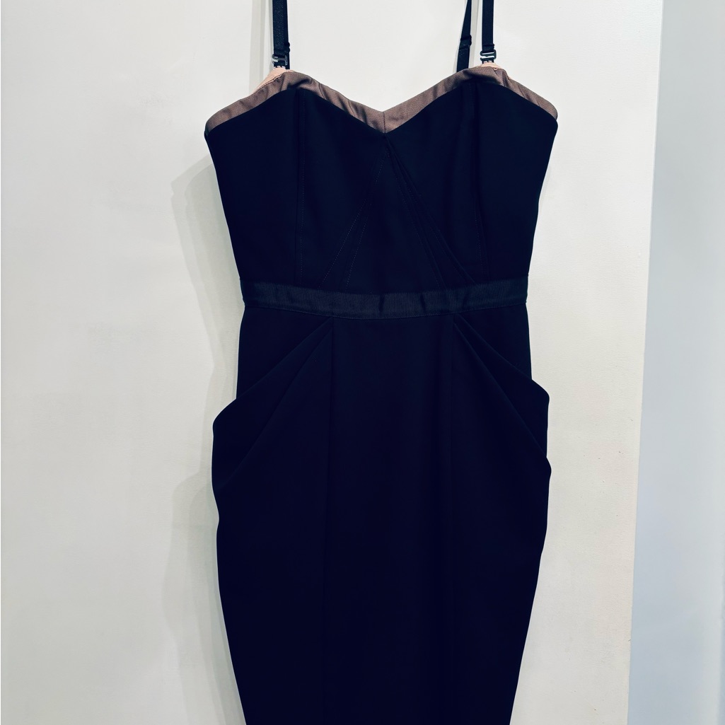 Bcbg Elegant Sexy Black Dress
